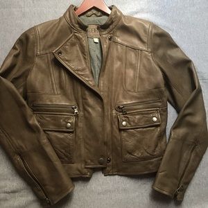 Leather jacket